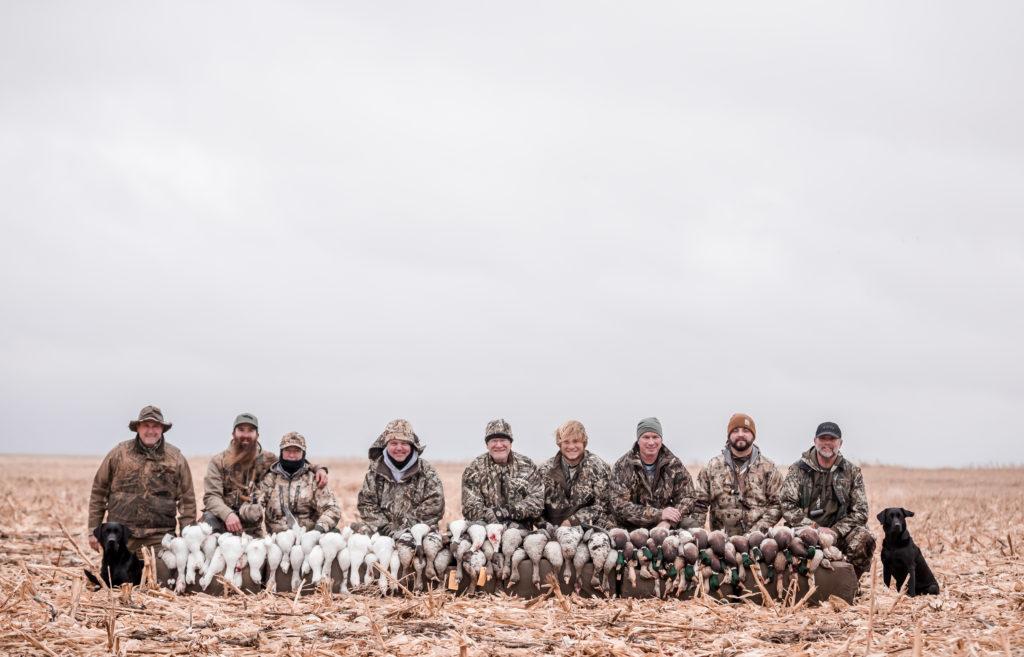 Central Kansas smash down on ducks and geese